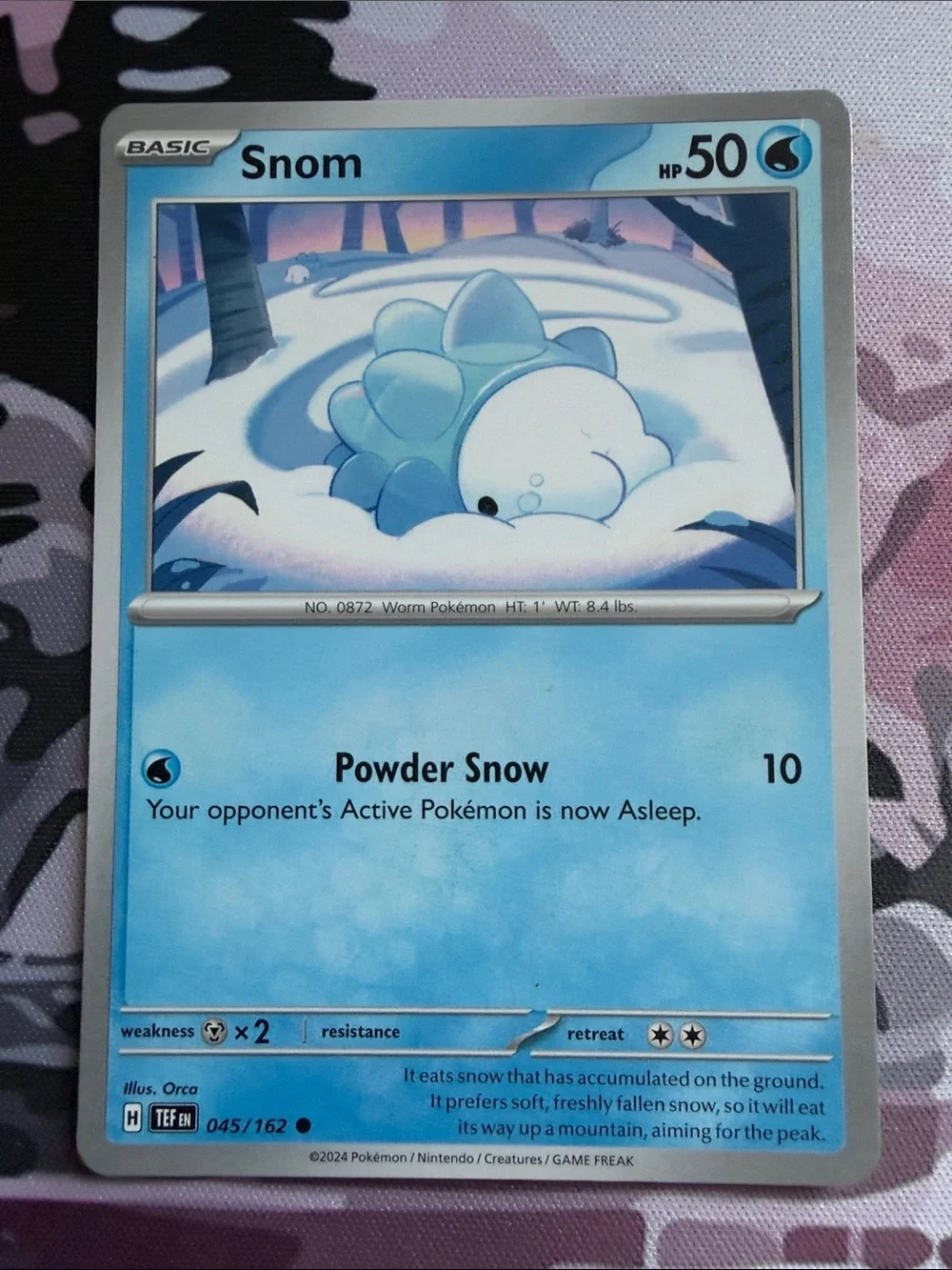Snom & Frosmoth Evolution Collection Lot | 4 Pokémon Cards | ✨5/$25✨